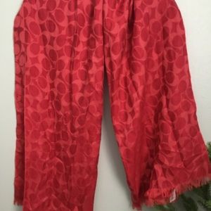 Coach infinity scarf